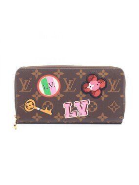 Louis Vuitton Round Wallet Zippy LV Street Fuchsia